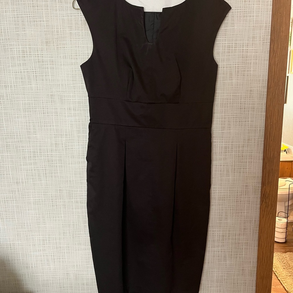 Merona Classic Black Midi Dress